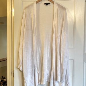White long Cardigan from Ann Taylor